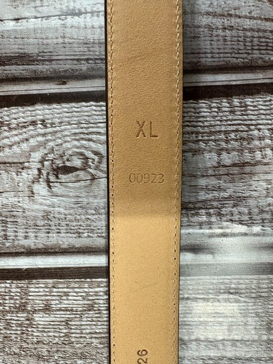 RALPH LAUREN Collection Tri-Strap O-Ring Calfskin Belt size XL NWT mspr $650 main image 10
